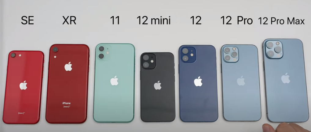 7款iPhone对比，网友：终于知道选哪款了