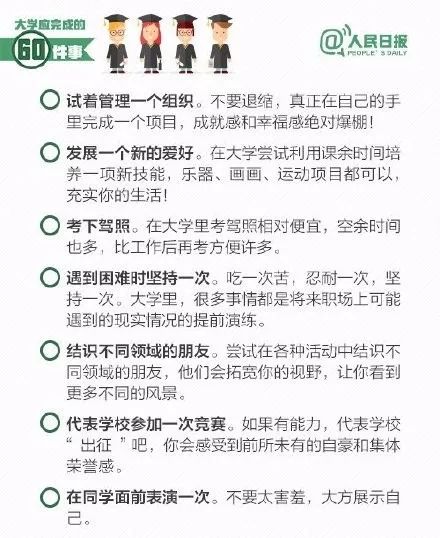 大学报到必备清单以及给即将大一的新生们些许建议！一定要收藏