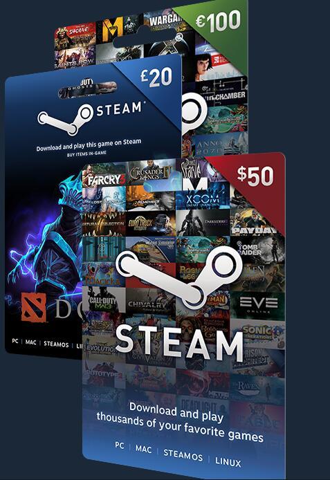 Steam科普小知识——steam充值卡