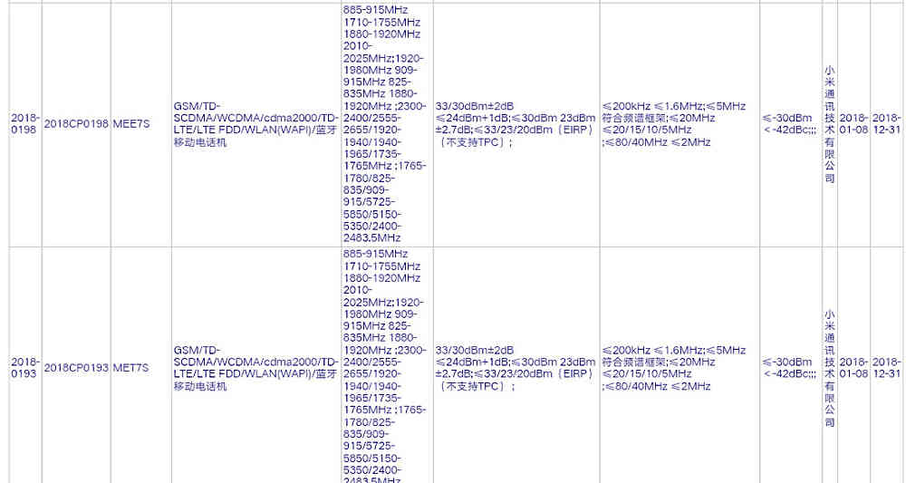 红米Note5入网确定：型号“MEE7S”全球首发骁龙632