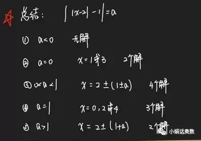 奥数老师教你解绝对值方程