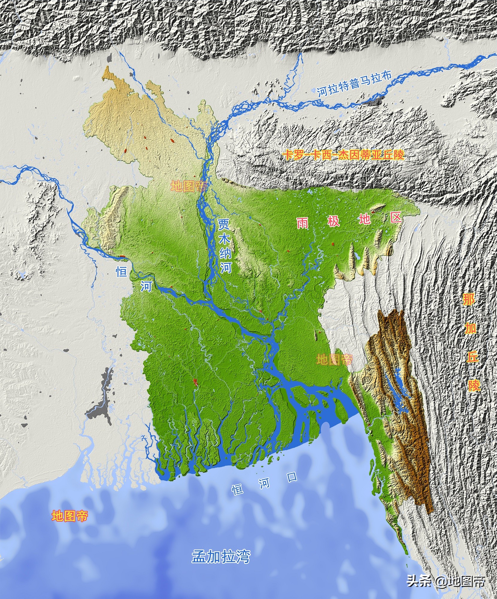 孟加拉国面积不大，为何人口达到1.6亿？