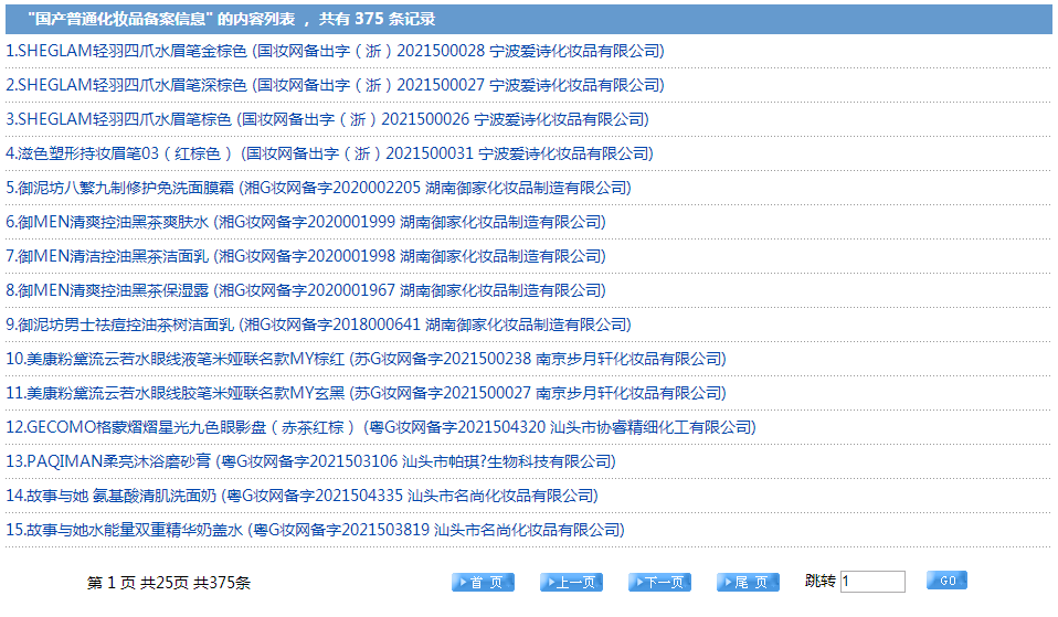 今天，化妆品配方原料全“曝光”了