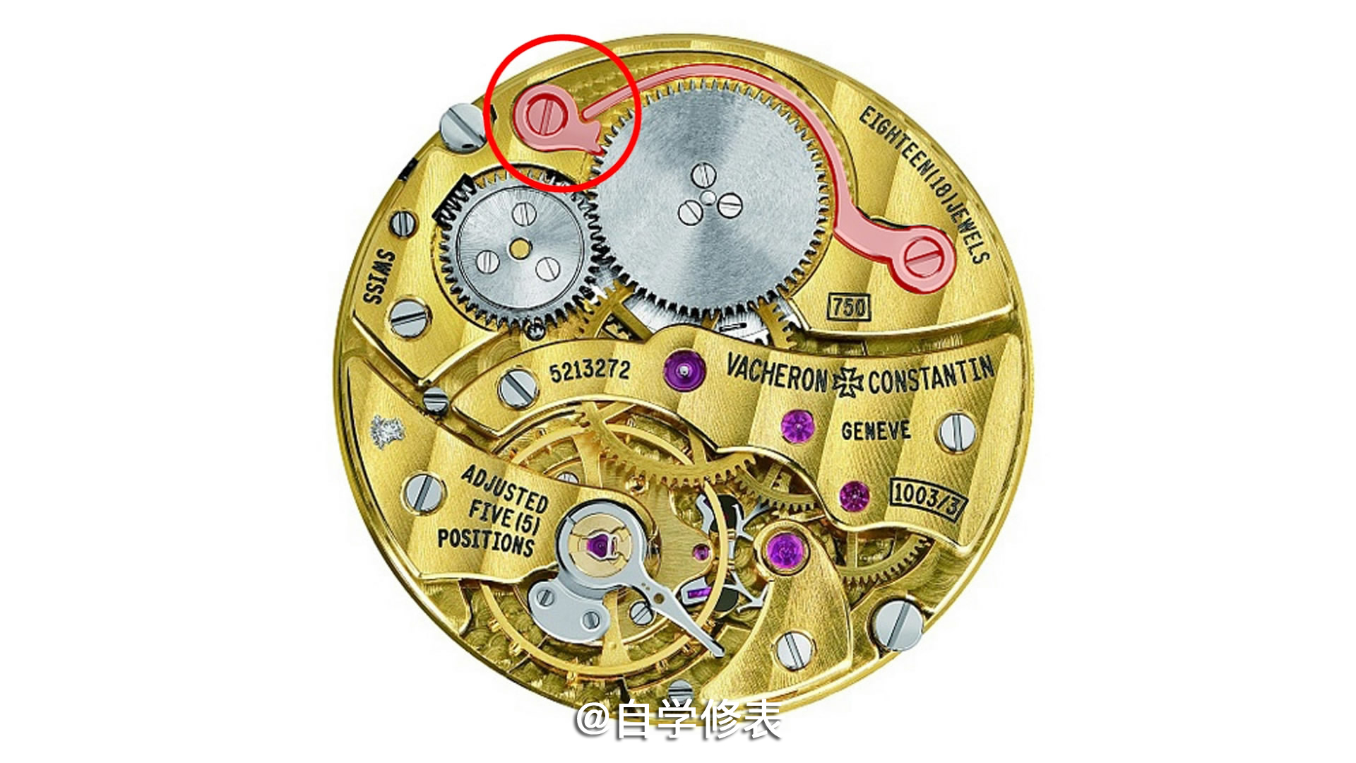 自制透明手表发条盒，结构原理看得明明白白