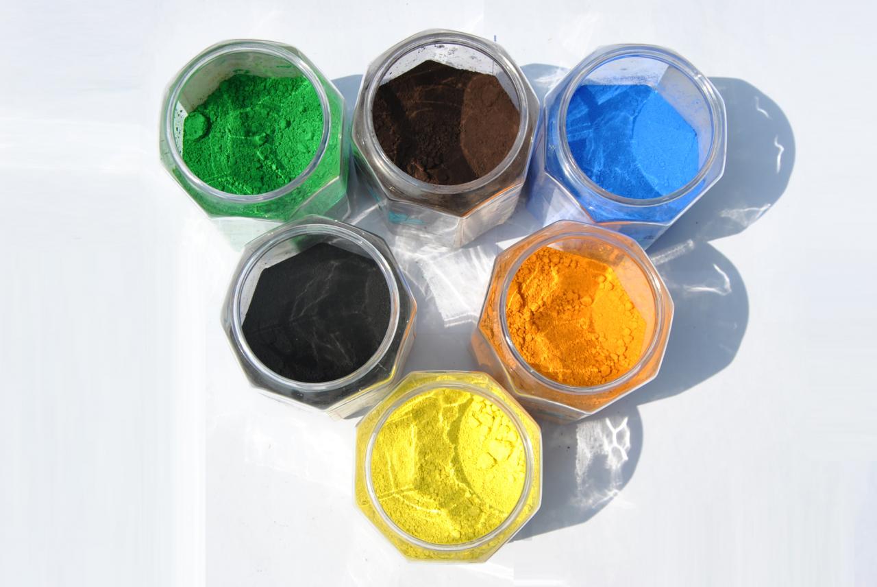 环保型彩色混相无机颜料的性能与应用(四)
