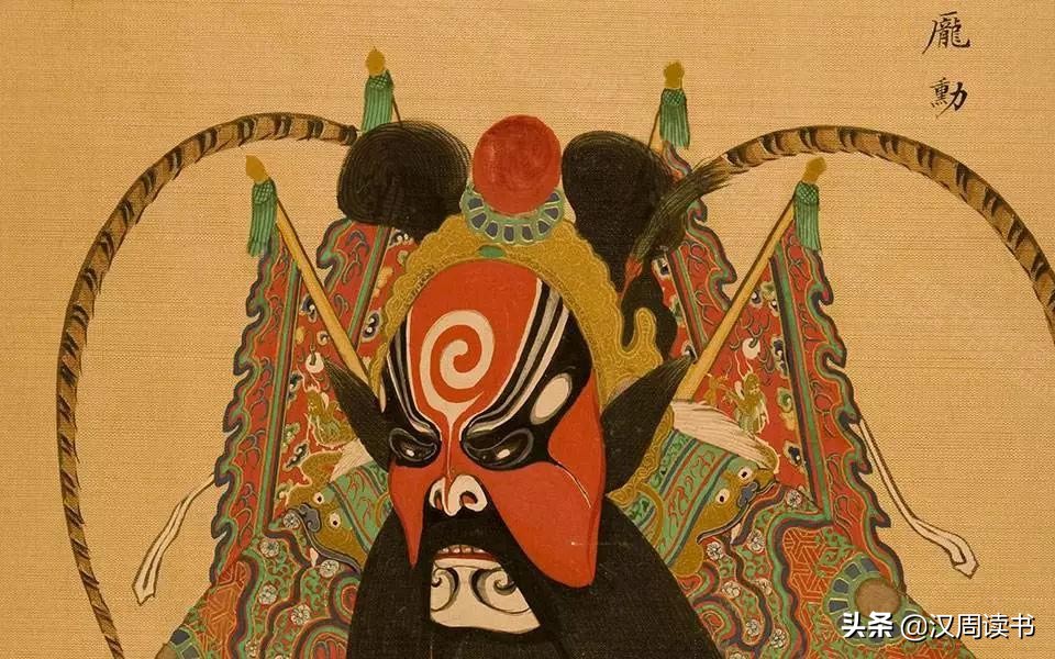 京剧脸谱的起源，不同颜色分别代表不同人物