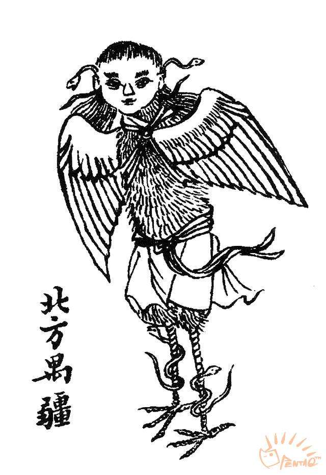 中国古代传说的幻兽和魔神