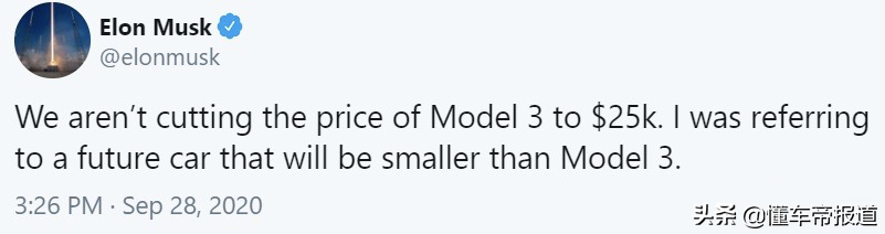 曝光｜比Model 3更便宜的车来了！特斯拉“Model Q”16万元起售？