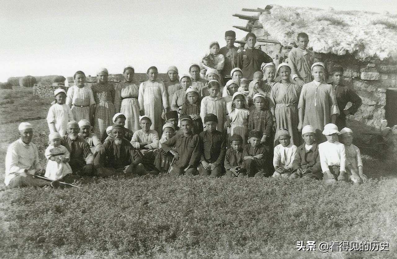 老照片 二十年代的苏联克里米亚鞑靼人