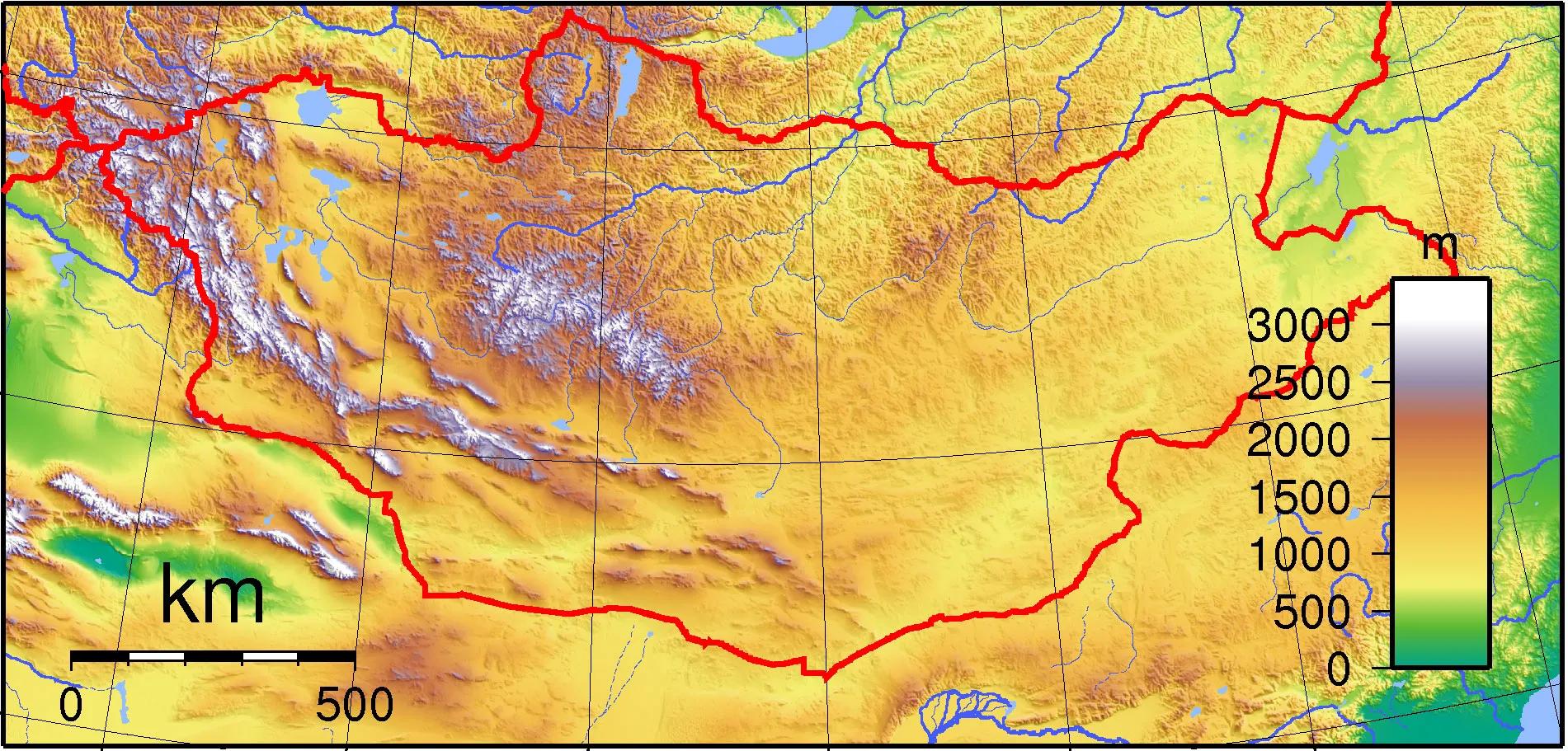 蒙古国地理百科