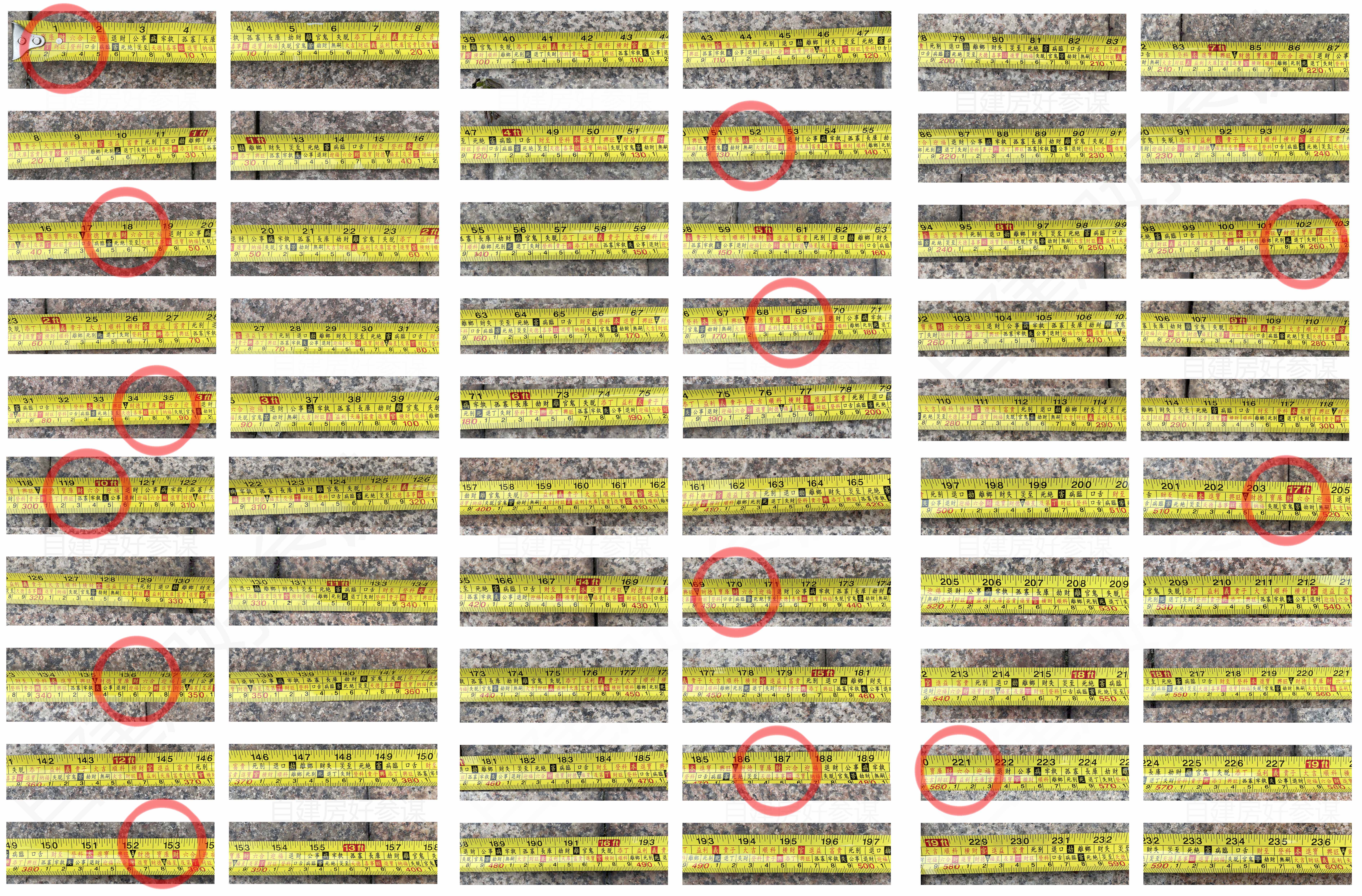 鲁班尺"吉利尺寸"分段高清照片整理，帮您节省时间，建议收藏
