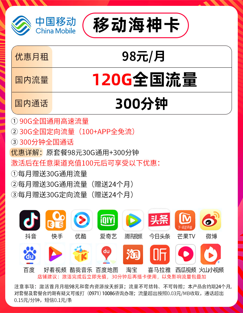 2022年4月合集月租低、流量多、通话多、性价比高的流量卡推荐