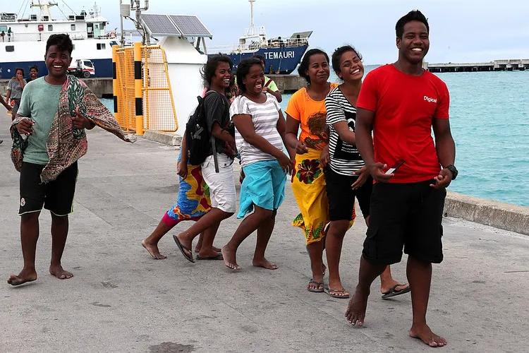 基里巴斯：基里巴斯是世界上第一个迎接日出的国家