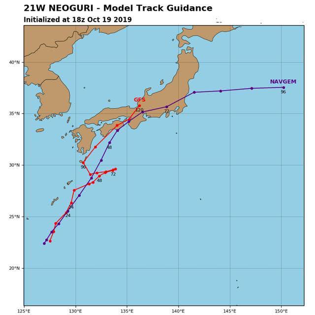2019台风最新消息：21号台风博罗依变超强台风级 台风路径实时发布系统图更新