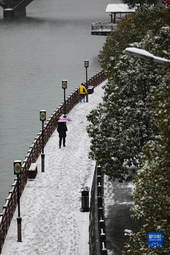 全国多地迎降雪