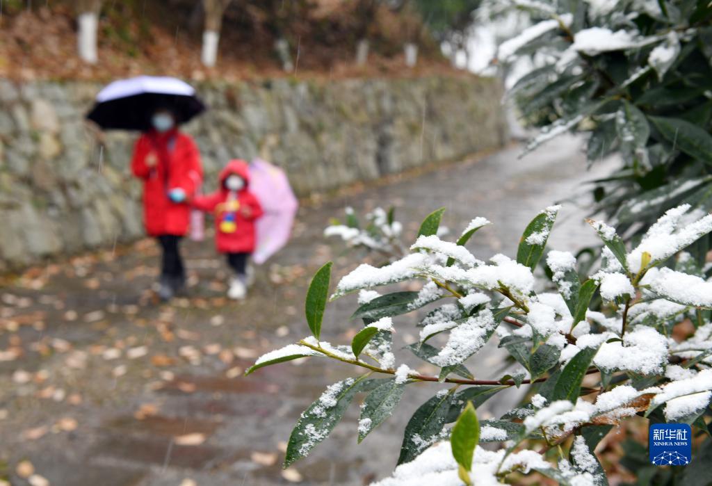 全国多地迎降雪