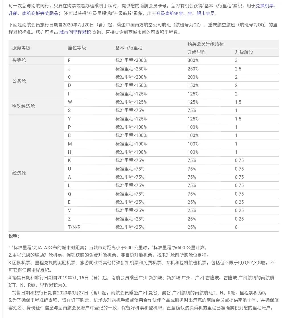 南航等级会员铂金卡、金卡和银卡升级攻略