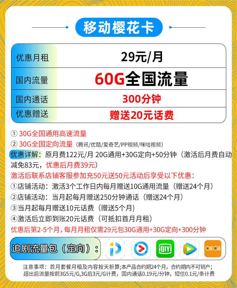 2022年4月合集月租低、流量多、通话多、性价比高的流量卡推荐