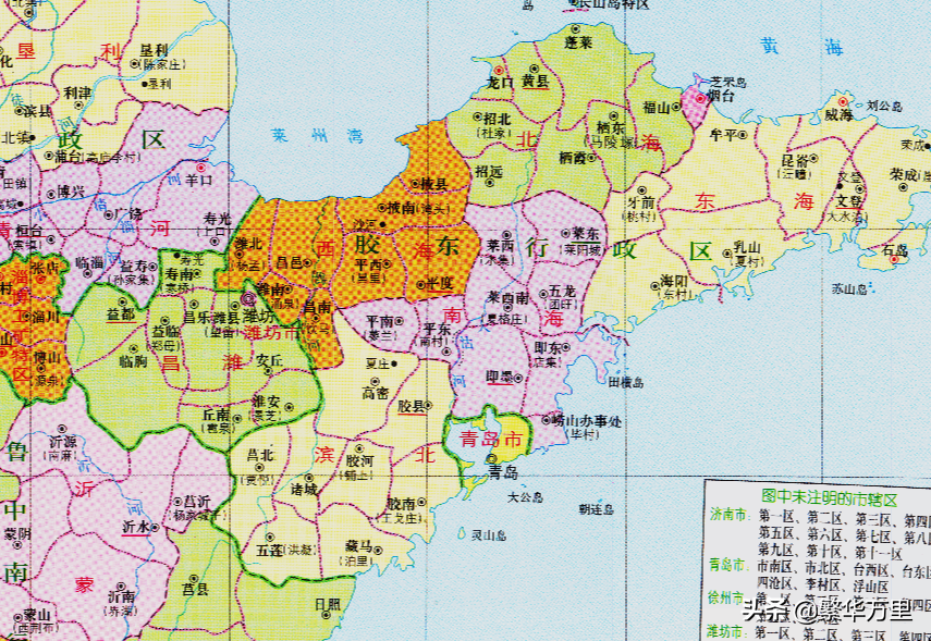 山东省的区划变动，16个地级市之一，青岛市为何有10个区县？