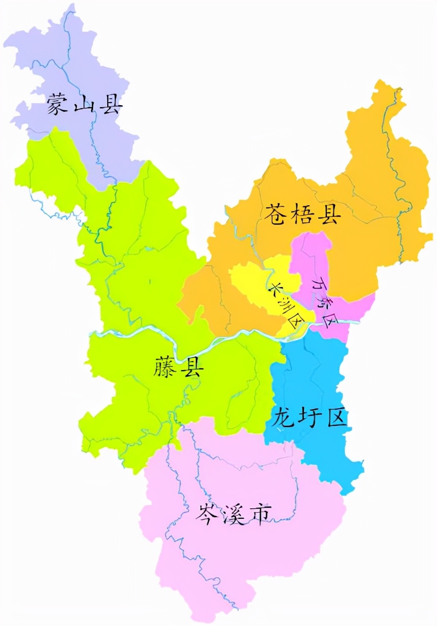 中国地理：广西壮族自治区（梧州篇）