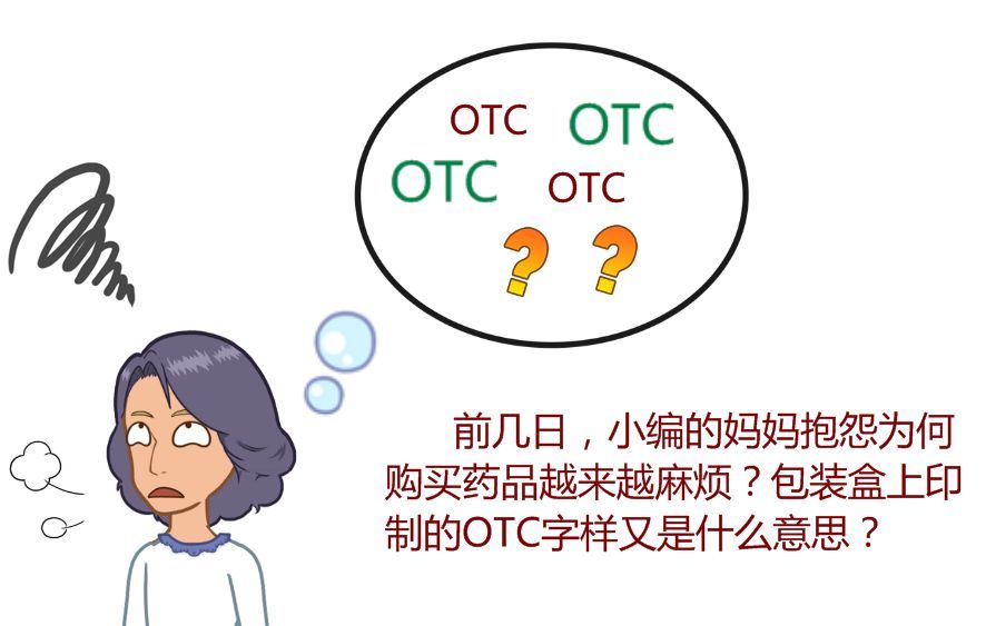 药品包装盒上的OTC字样是什么意思？