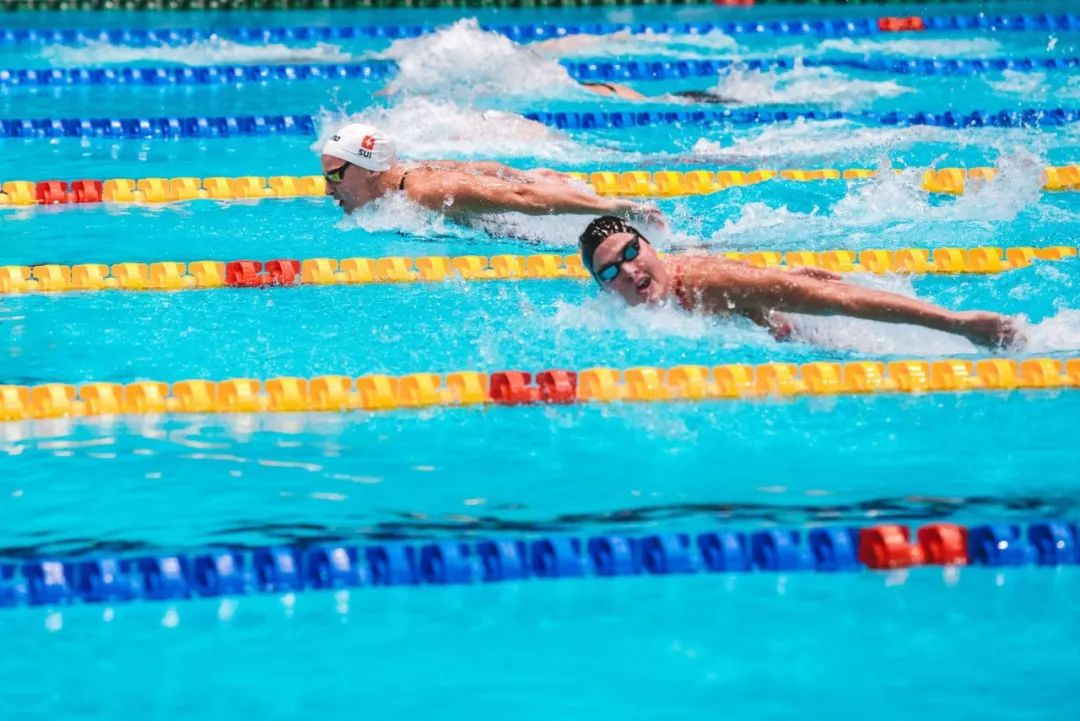 查默斯打破100米自由泳短池世界纪录